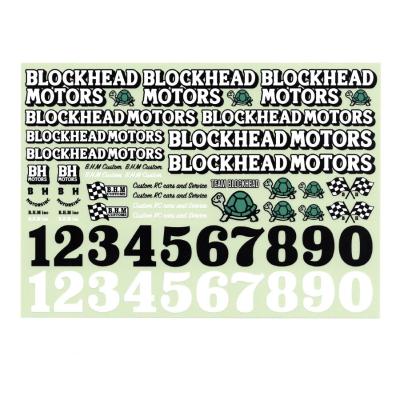 BLOCKHEAD MOTORS Decal Originale Ver 4