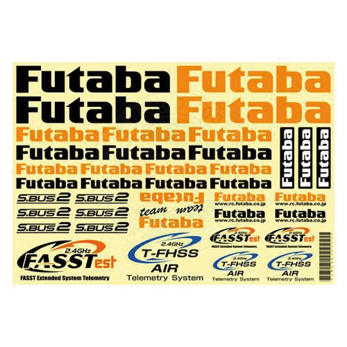 DECALS FUTABA AEROMODELLI