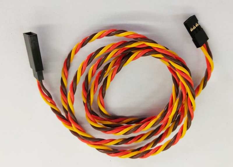 JR Extension Twisted 22AWG UNI 900mm