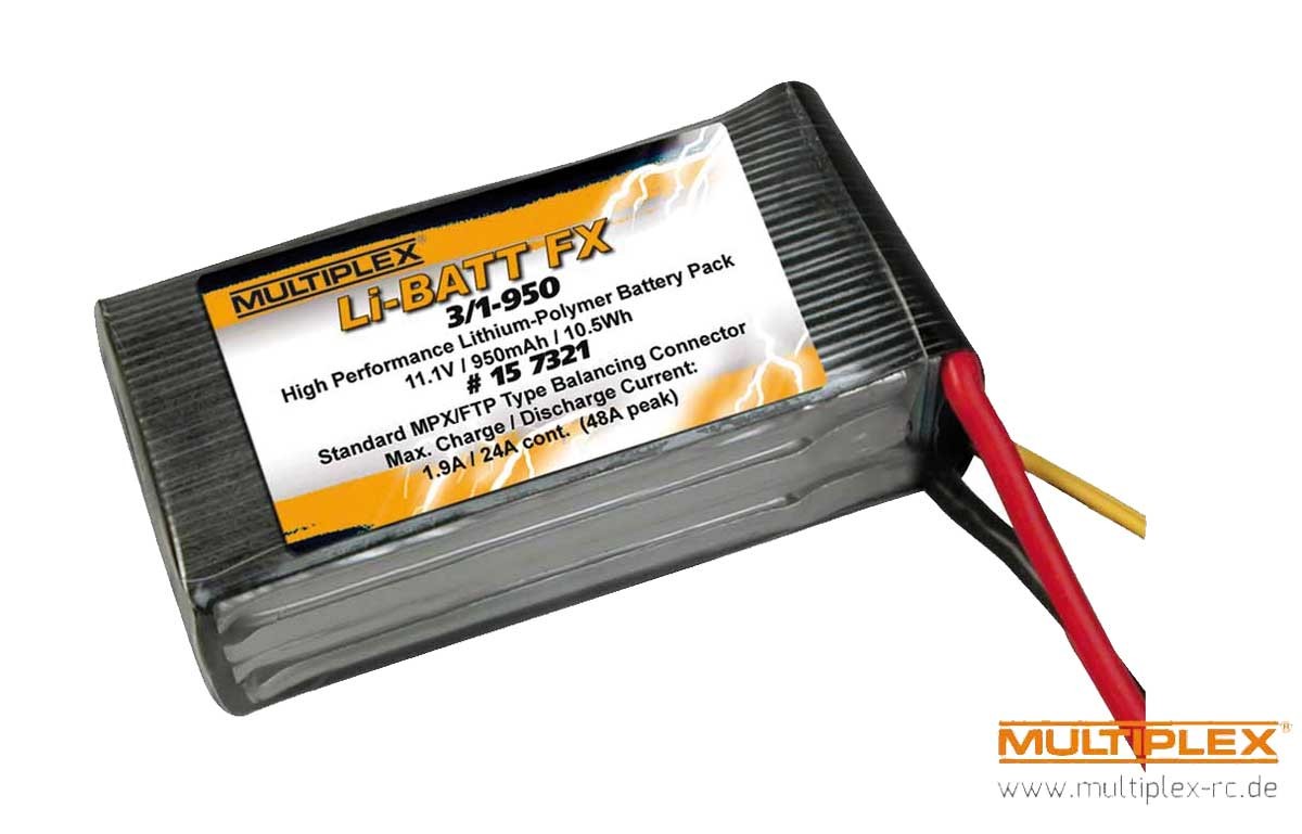 LI-BATT  FX 3/1-950 (M6)